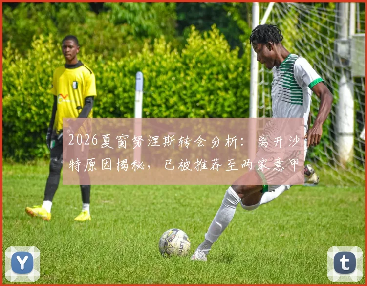2026夏窗努涅斯转会分析：离开沙特原因揭秘，已被推荐至两家意甲球队，潜在下家与薪资解读